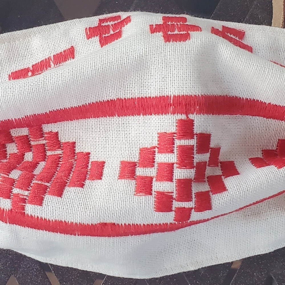 Boho print face mask